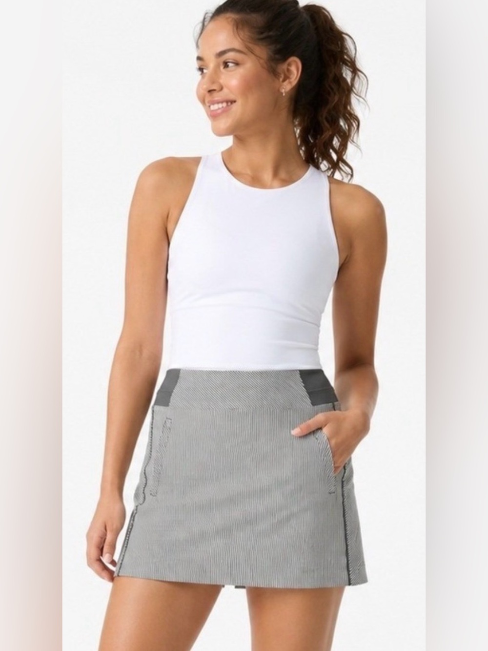 Athleta Brooklyn Textured 16” Skort